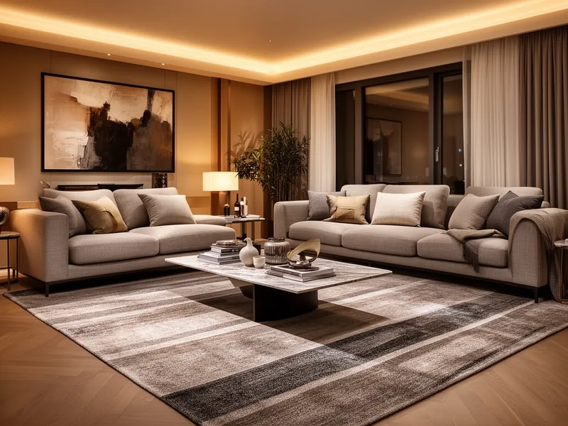 Covor modern pentru living