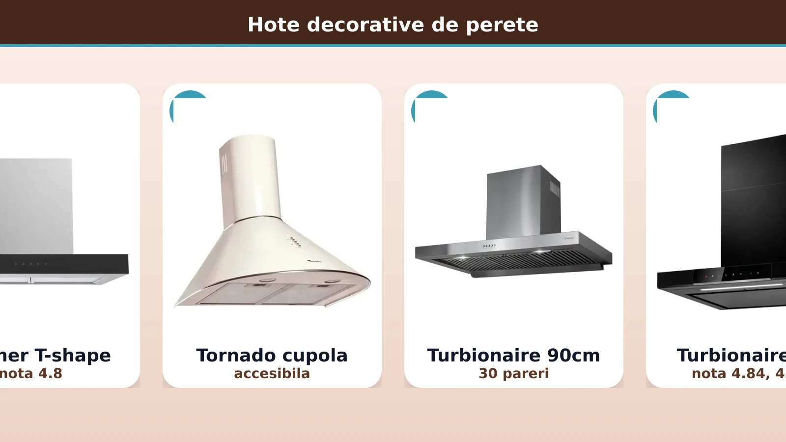 Hote decorative de perete: Heinner, Tornado cupola, Turbionaire