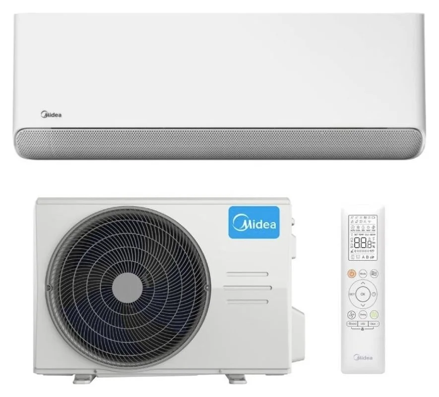 Midea Breezeless E, 12.000 BTU, SEER 7,1
