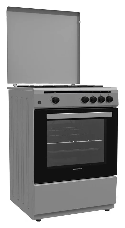 Heinner HFSC-V60SL, gaz, 60 cm, siguranta plita si cuptor