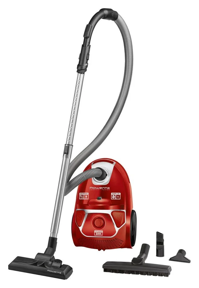 Rowenta Compact Power Parquet RO3953EA, cu sac, 900 W