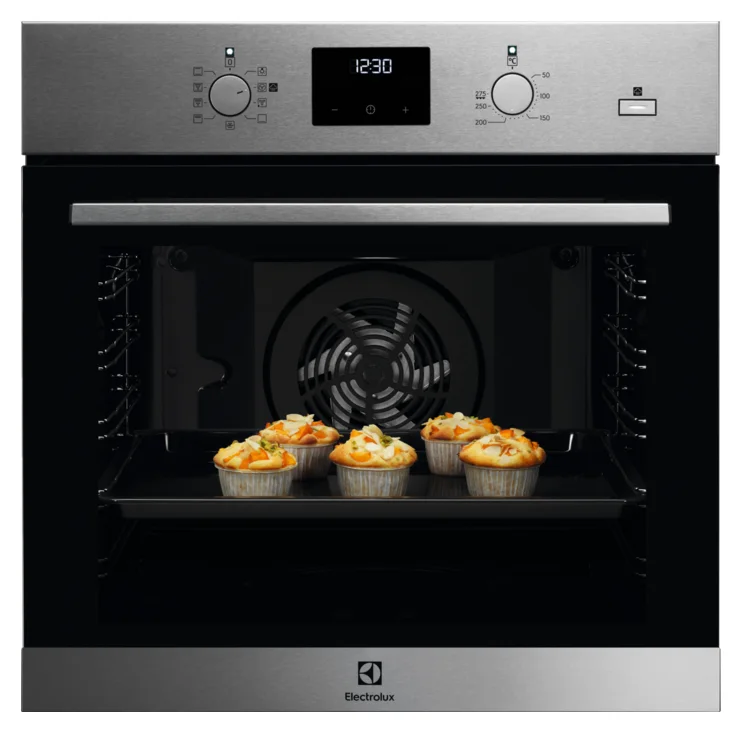 Electrolux EOD3H50TX, 72 l, SteamBake, sine telescopice