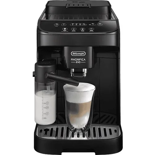 Espressor automat De'Longhi Magnifica Evo Milk ECAM290.51.B, 5 bauturi, Tehnologie LatteCrema, Carafa pentru lapte, 1450W, 15 bar, Negru