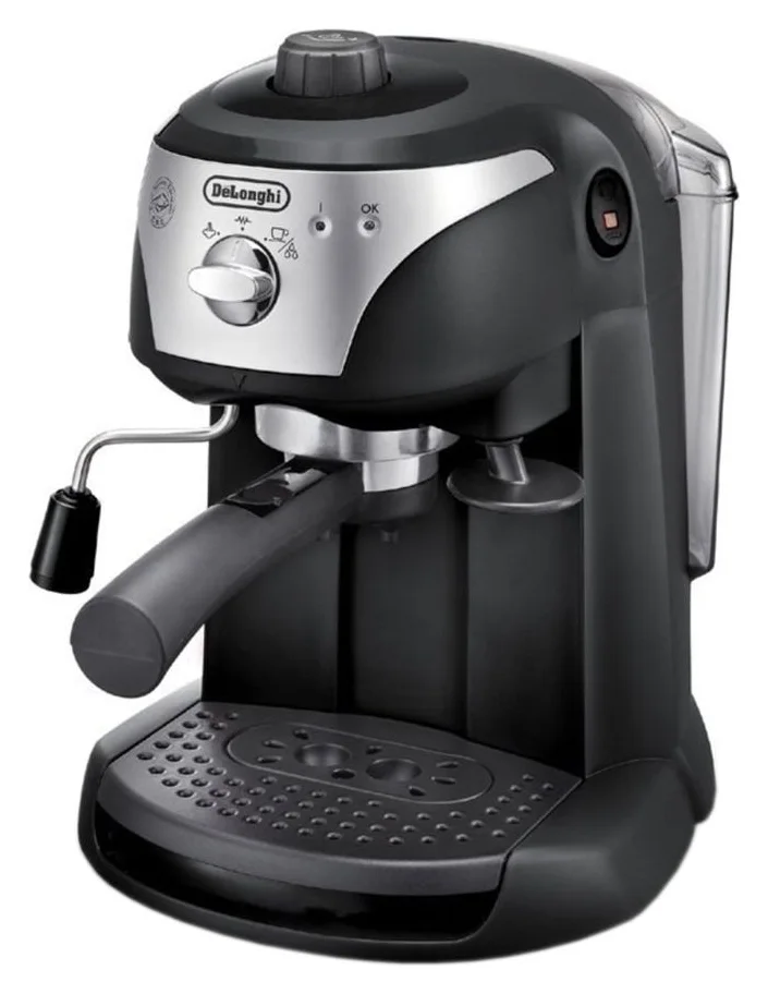 De'Longhi EC221.B, manual cu portafiltru, 15 bari