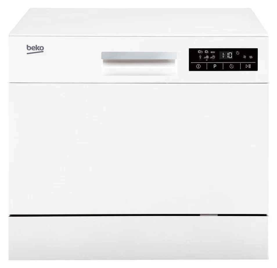 Beko DTC36610W, compacta, 6 seturi