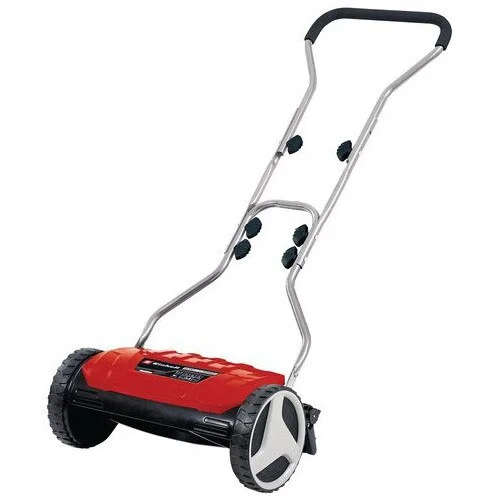 Masina de tuns gazon/iarba manuala Einhell GE-HM 38 S, latime taiere 38 cm, inaltime taiere 3.8 cm, 5 cutite pe tambur cu diametru de 12.5 cm