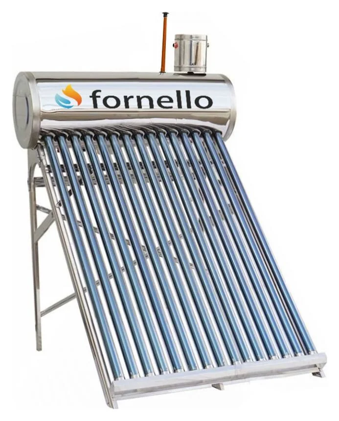 Fornello nepresurizat, 122 l, 15 tuburi vidate, rezervor inox