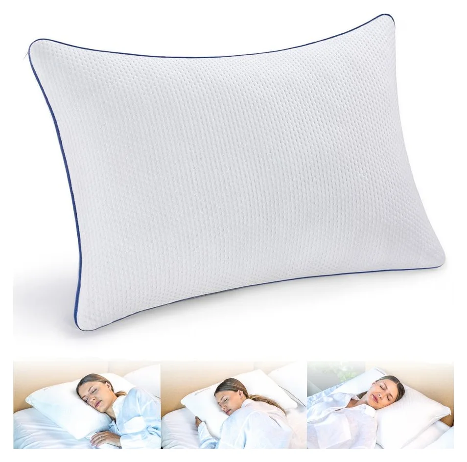 NextWave ajustabila, spuma cu memorie maruntita, 70 x 50 cm