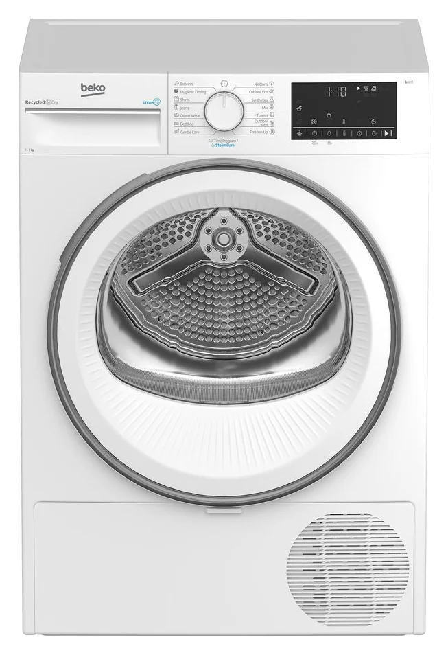 Beko B3T67230, pompa de caldura, 7 kg, clasa D