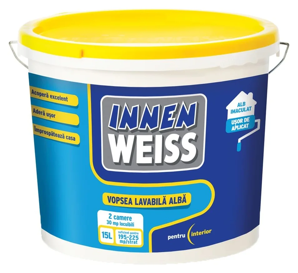 Innenweiss, 15 l, alba, interior